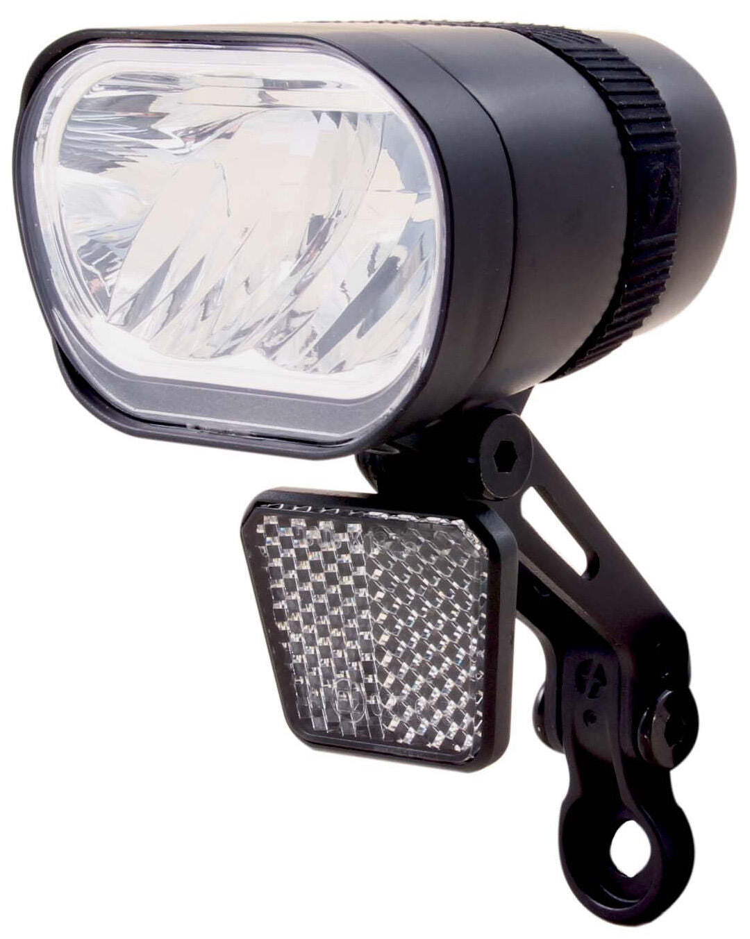 Spanninga led koplamp "axendo xe" fr.light spanninga axendo xe 60 lux, alu
