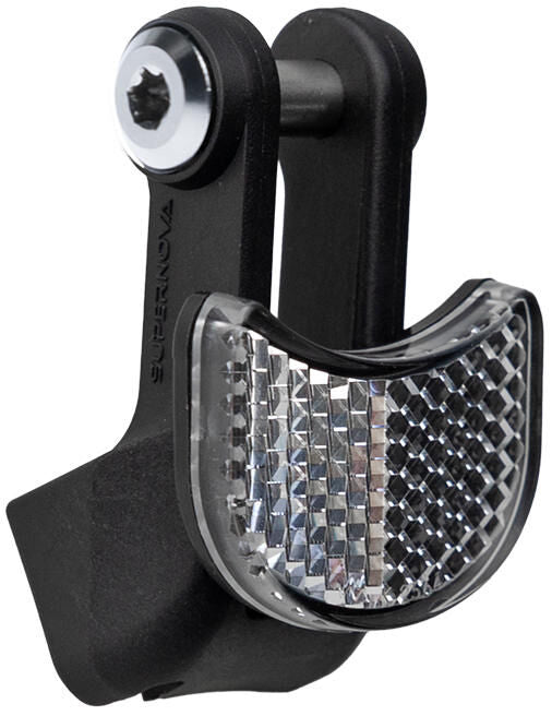 Supernova houder op voorvork mobie mount 2 . holder mobie mount 2 m. clip on refle.