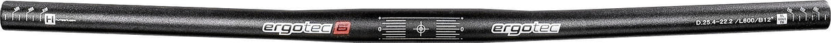 Ergotec stuur "flat bar" bar ergotec flat bar alu black
