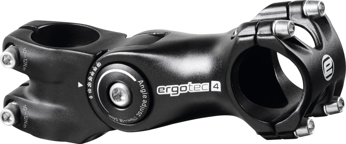 Ergotec Stuurpen Ahead Octopus2 31.8 75 zwart zand