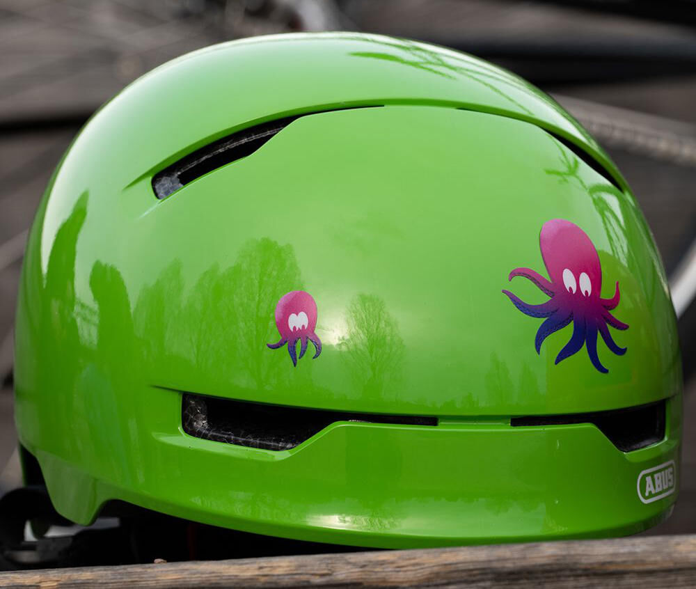Reflective berlin reflex-stickers decals refl.sticker refl.berlin octopus neptun