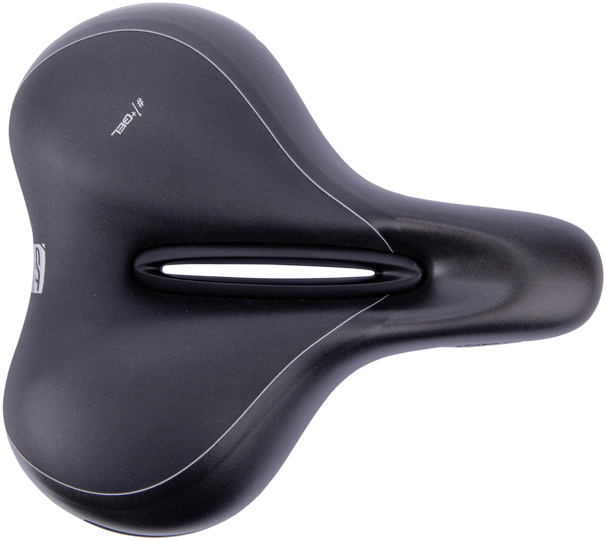 Contec zadel elliptic + ct saddle elliptic+ city tour lady blk silv