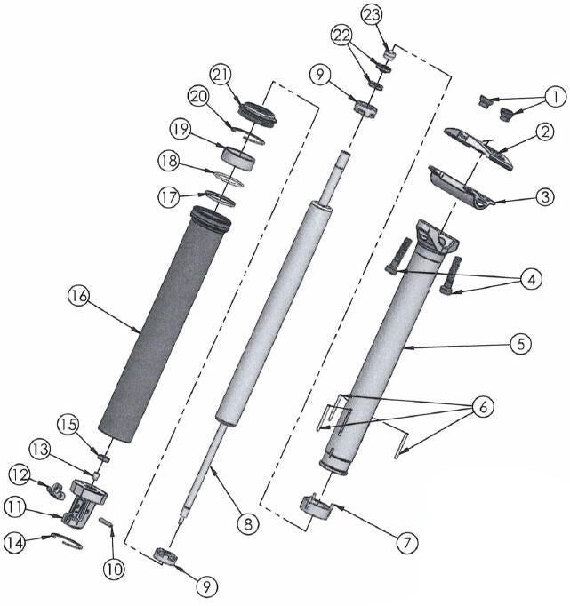 Contec service kit nara dropair dlx kit a