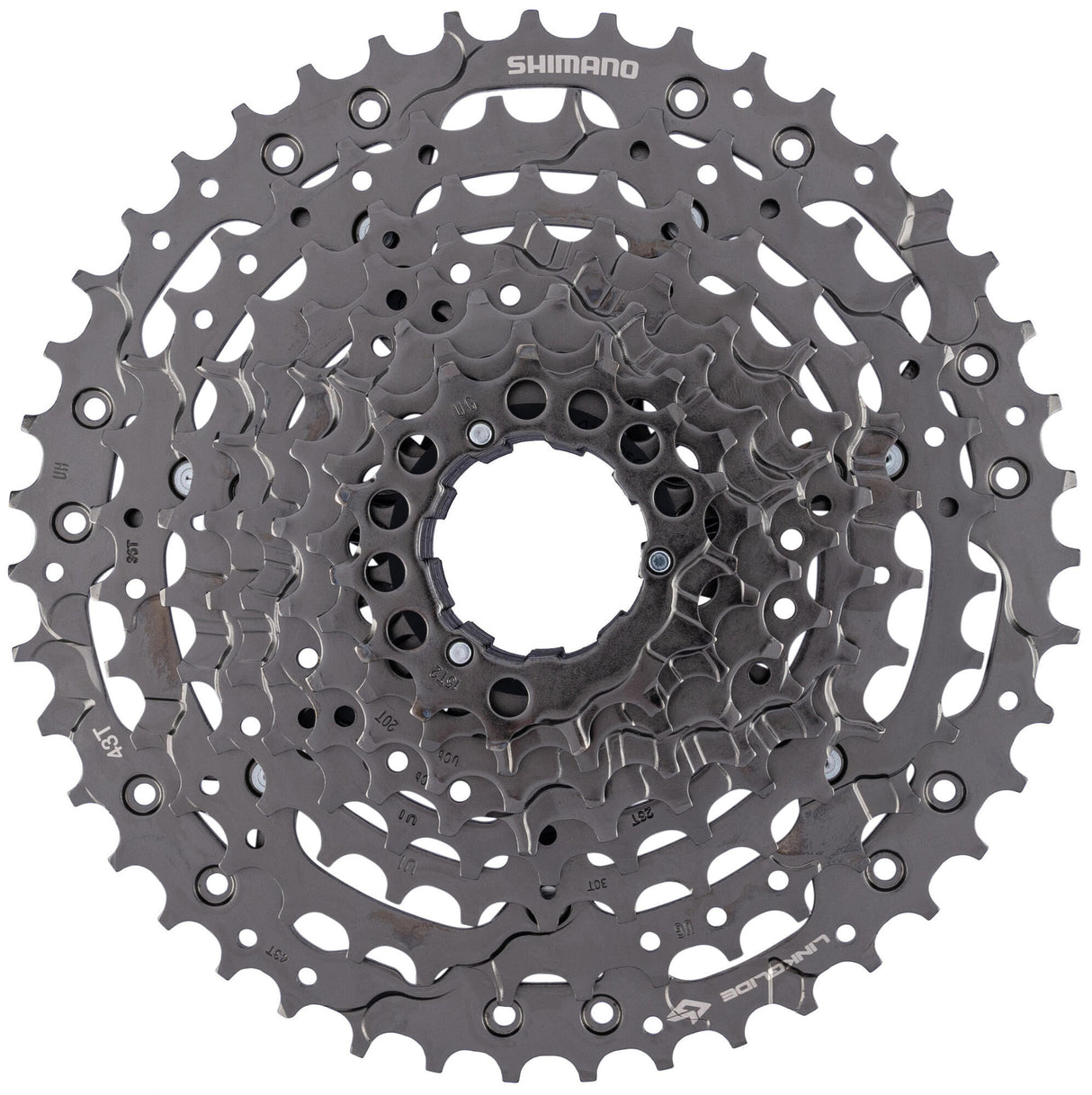 Shimano cassette "cs-lg400" cas.sprocket shim.cs-lg 400 11-43t 10sp