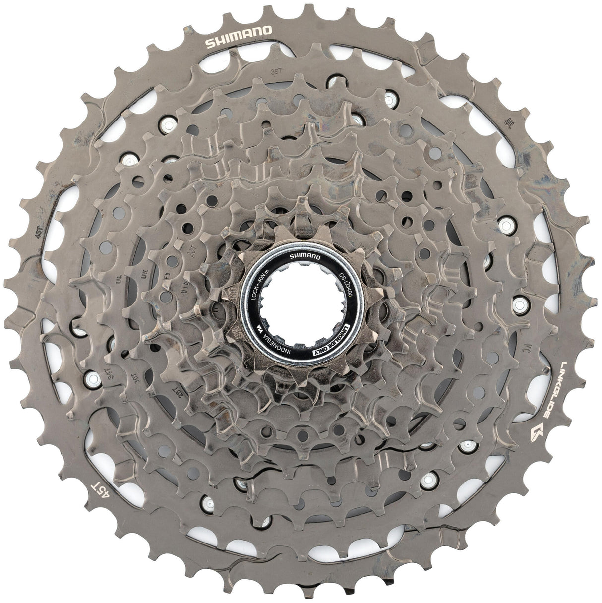 Shimano cassette "cs-lg400" cas.sprocket shim.cs-lg 400 11-45t 11sp