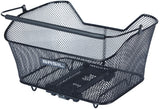 Basil fietsmand base m met mik bevestiging 14 liter 25 x 33 x 17 cm - zwart