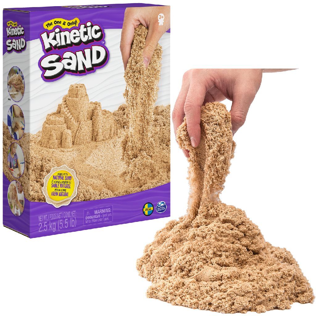 Kinetic sand brown 2,5kg
