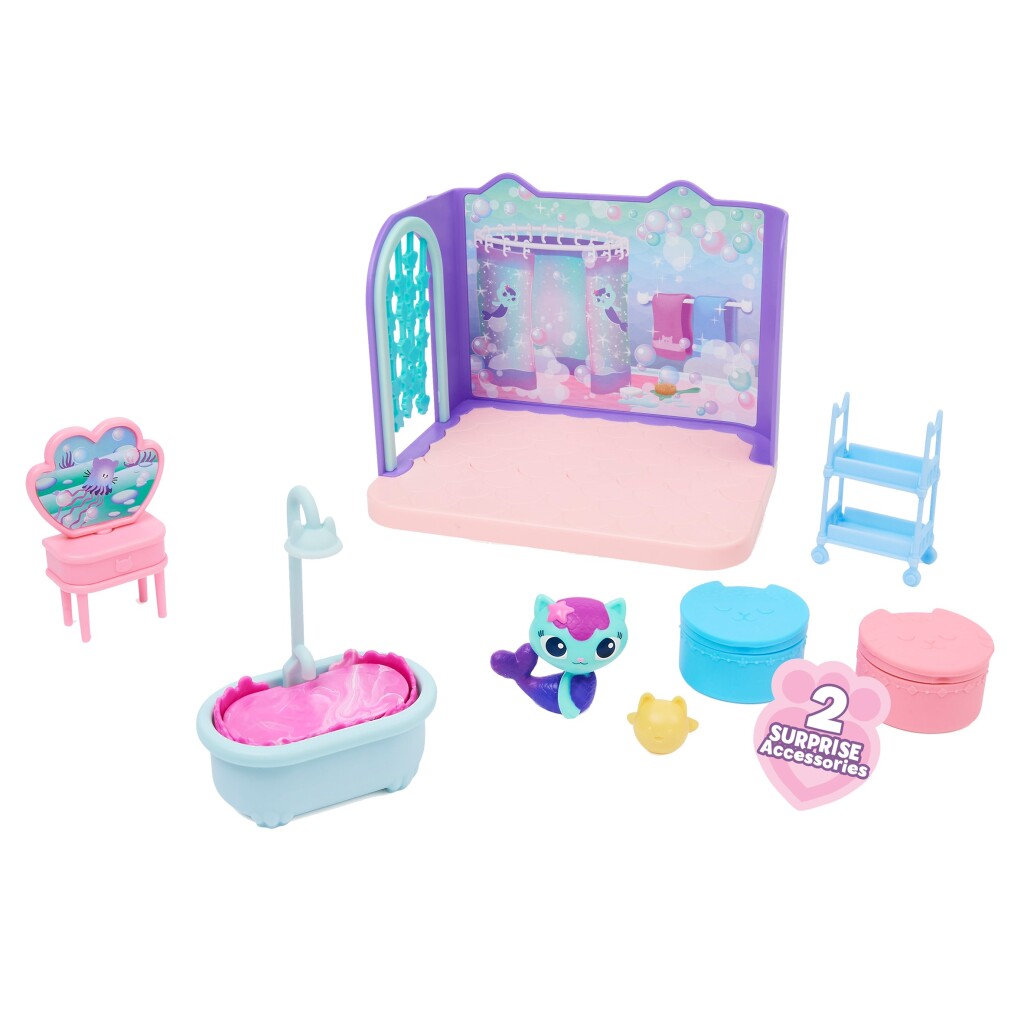Spinmaster gabby's dollhouse - primp en pamper badkamer