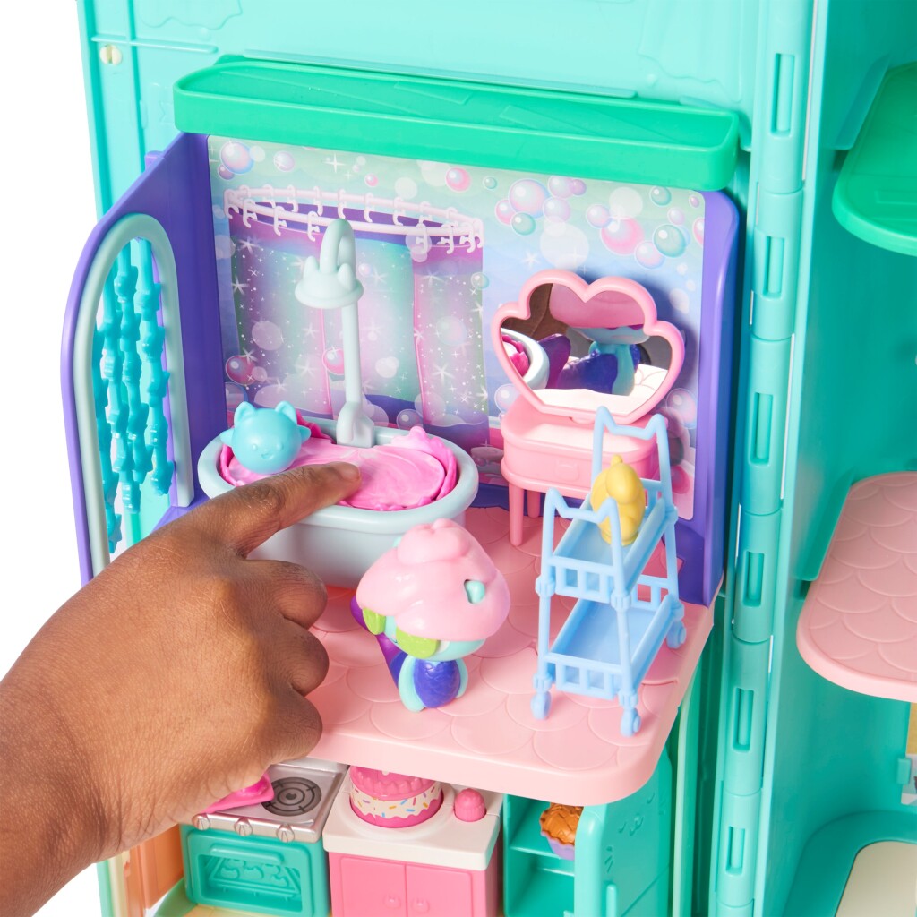 Spinmaster gabby's dollhouse - primp en pamper badkamer