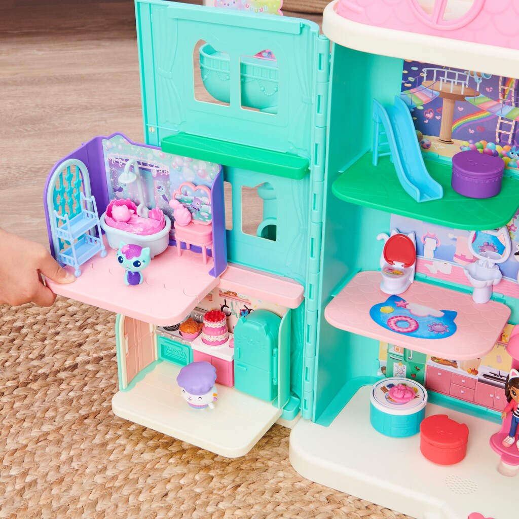 Spinmaster gabby's dollhouse - primp en pamper badkamer