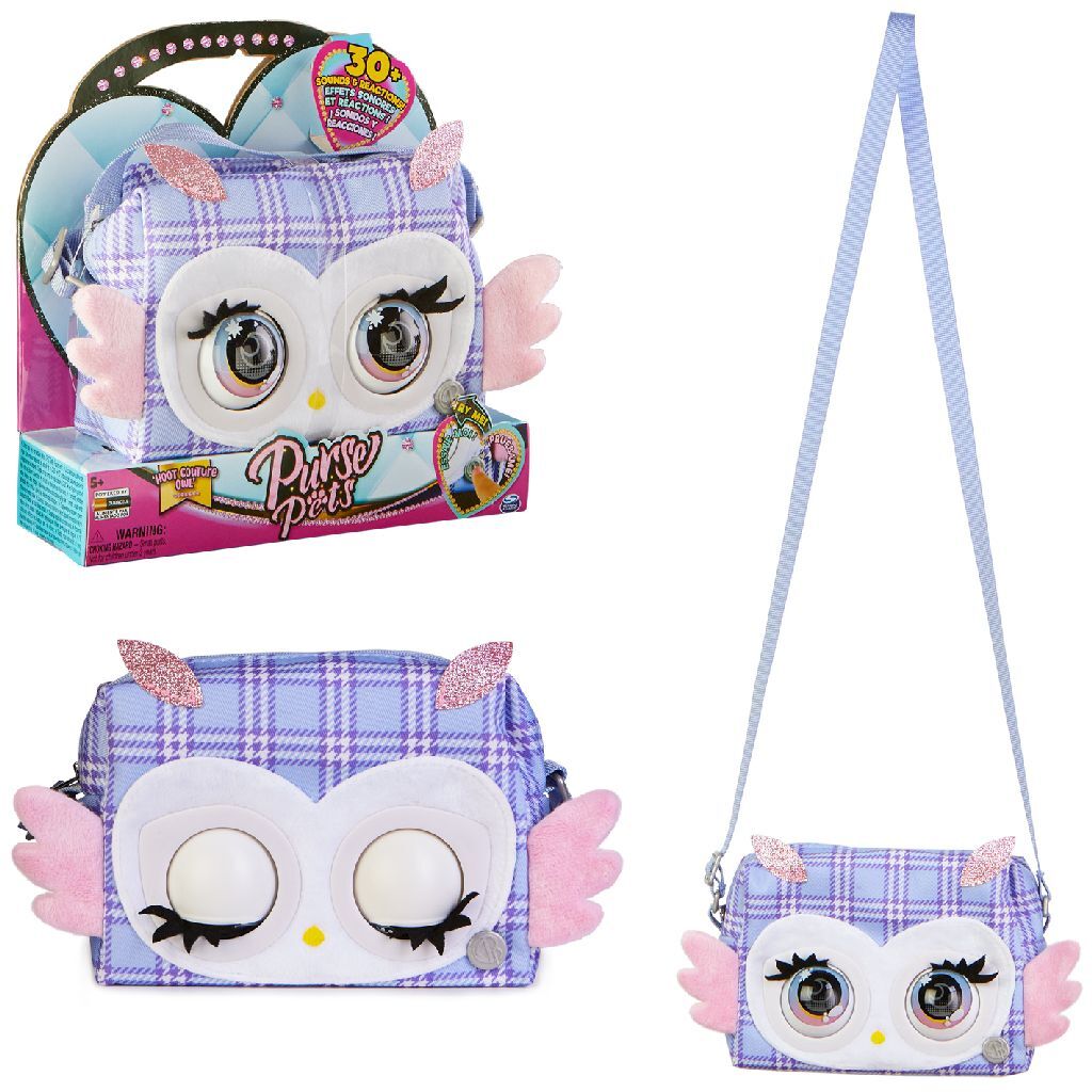 Purse pets hoot couture owl + geluid
