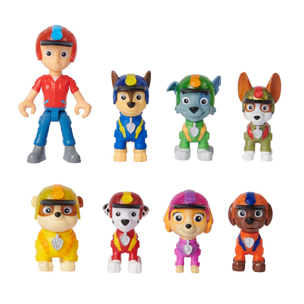 Spinmaster paw patrol jungle pups figuren 8-delig