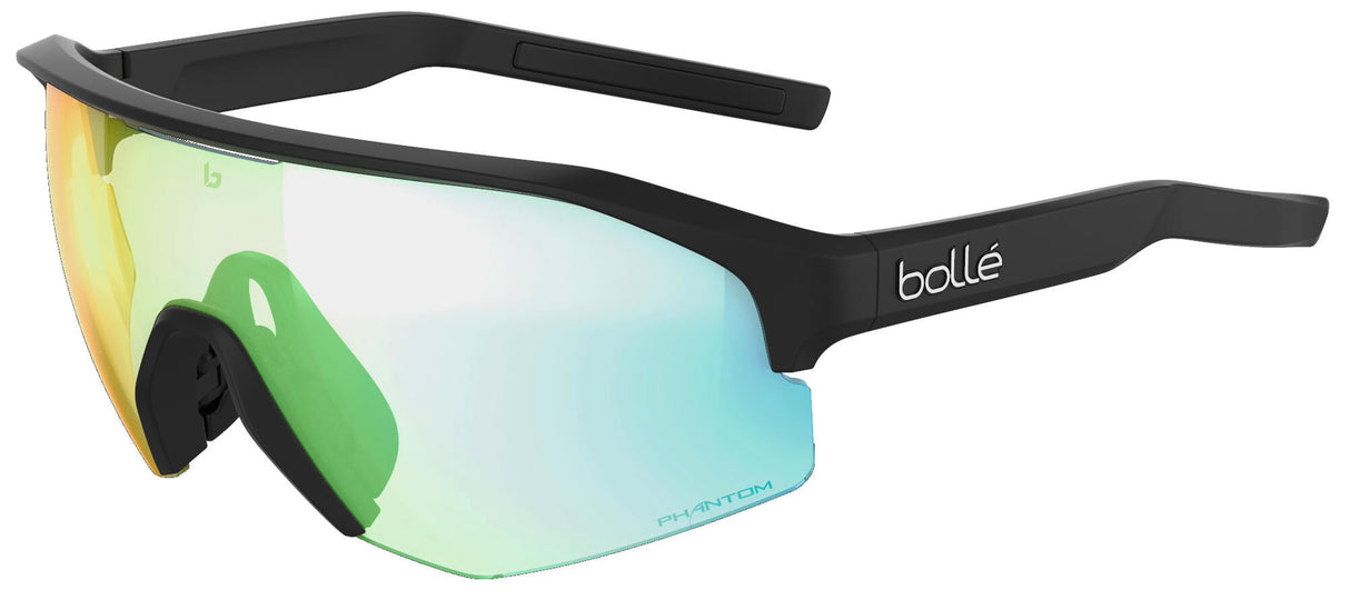 Bollé sportbril lightshifter glasses lighshift. black matte green lens