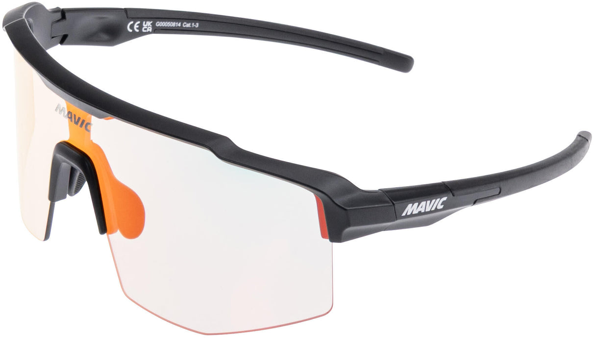 Mavic bril mvs shield glasses mvs shield cat.1-3 black red