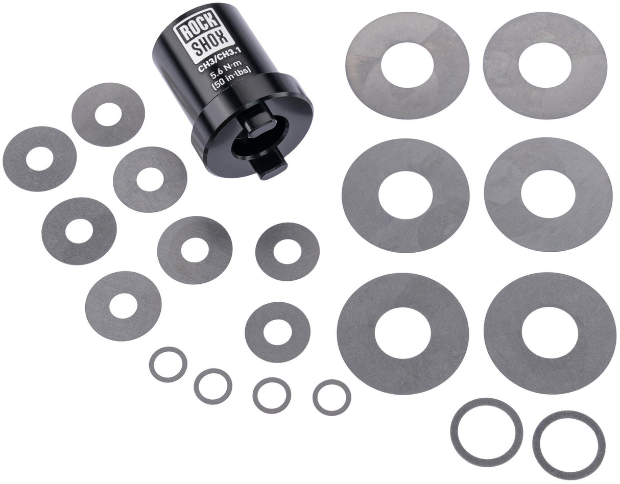 Rockshox upgrade kit charger 3.1 upgrade kit rs charger 3.1 w. shims tool