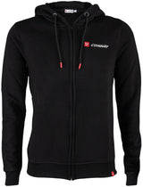 Conway sweater jas met capuchon logoline hooded sweatjacket logoline size m black