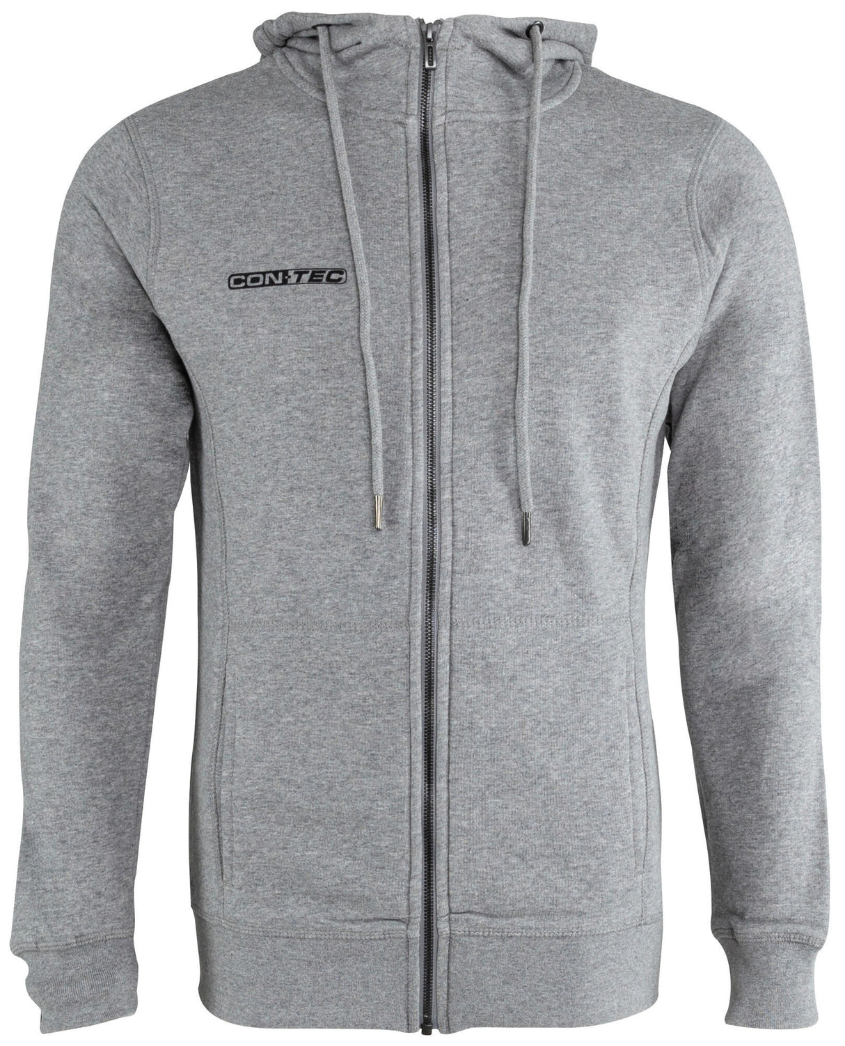 Contec sweatjack met capuchon zip bright ct zip hoodie zip bright size, xl light grey