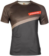 Conway shirt met korte mouwen ride tee ss t-shirt ride tee ss s black grey
