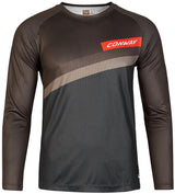 Conway shirt met lange mouwen ride tee ls jersey ride tee ls s black grey