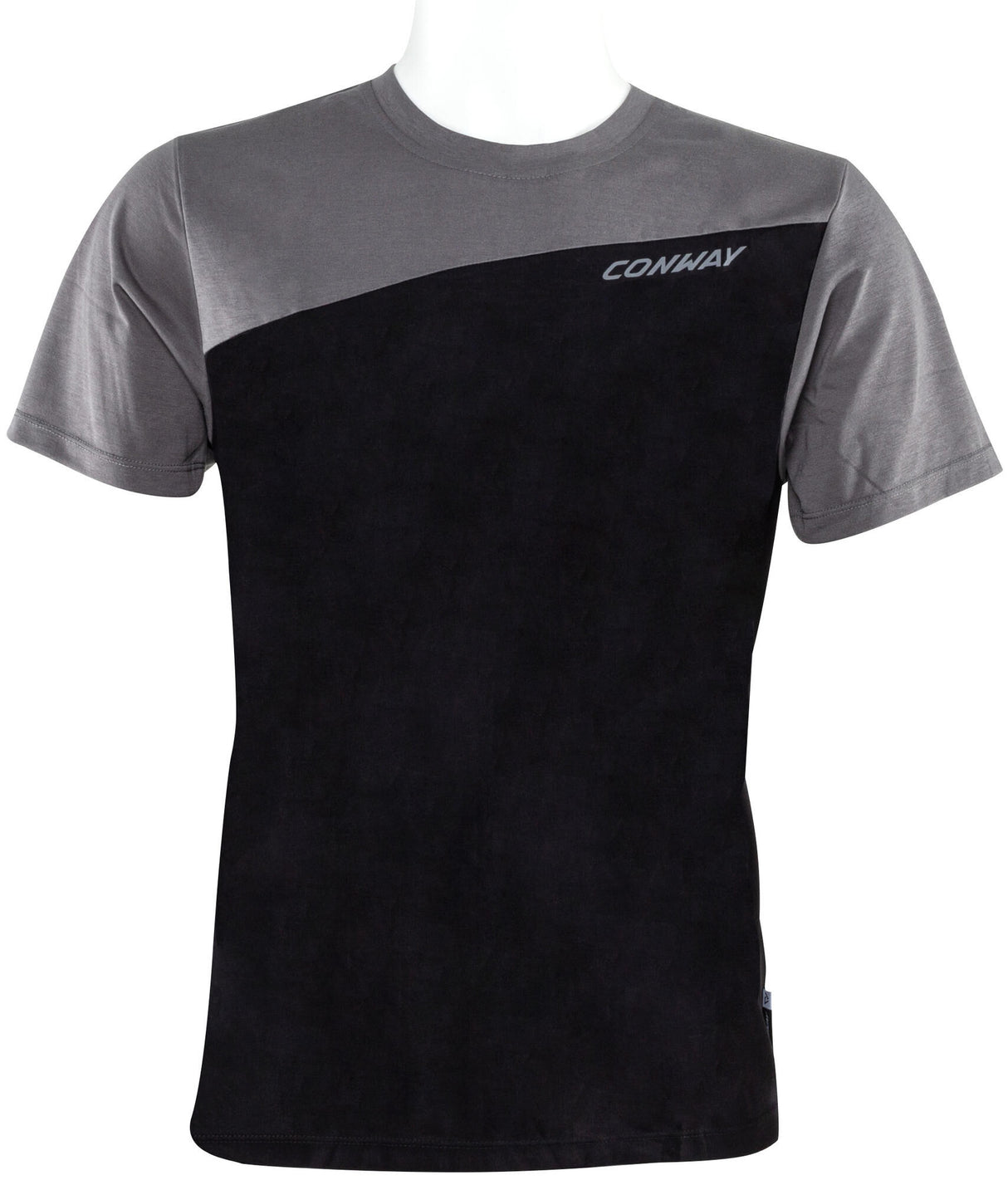 Conway shirt met korte mouwen active tee ss jersey active tee ss l grey black
