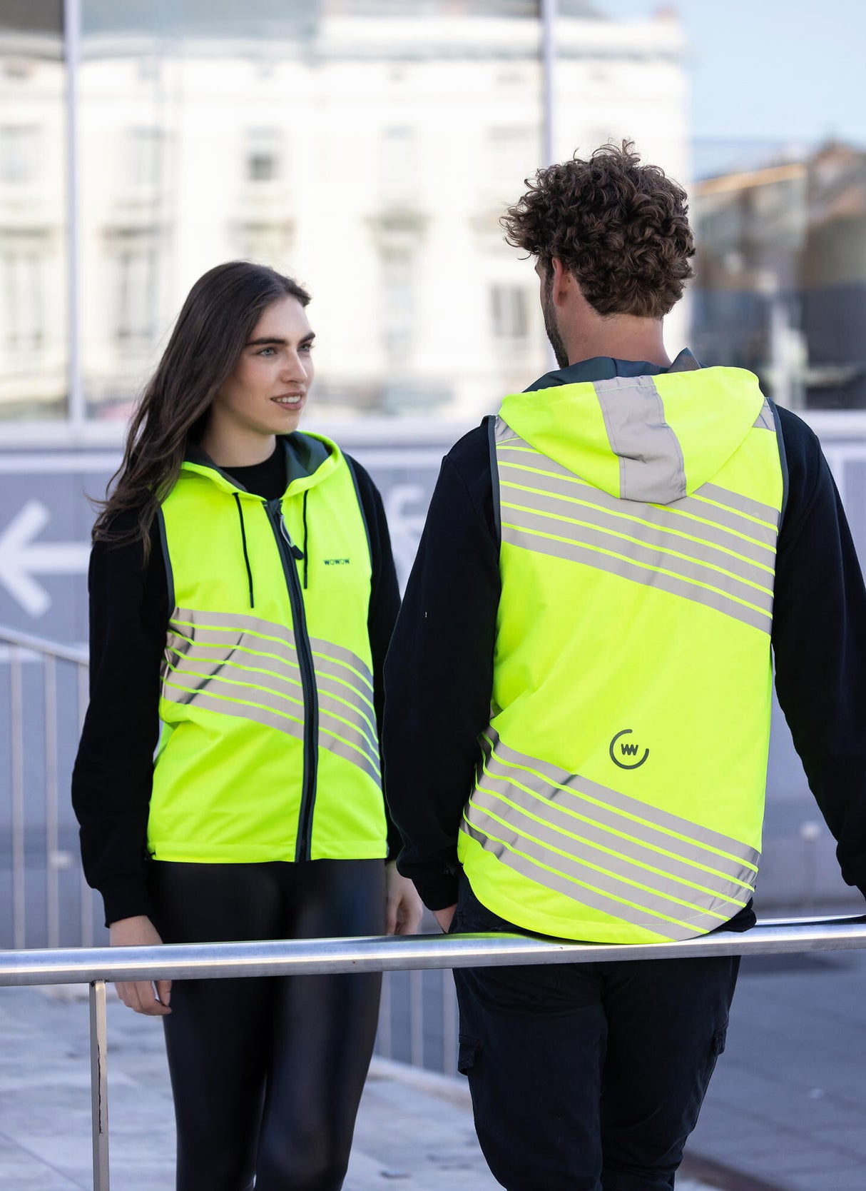 Wowow reflecterend vest threesixty jacket jacket threesixty threeesixty yellow gr.s