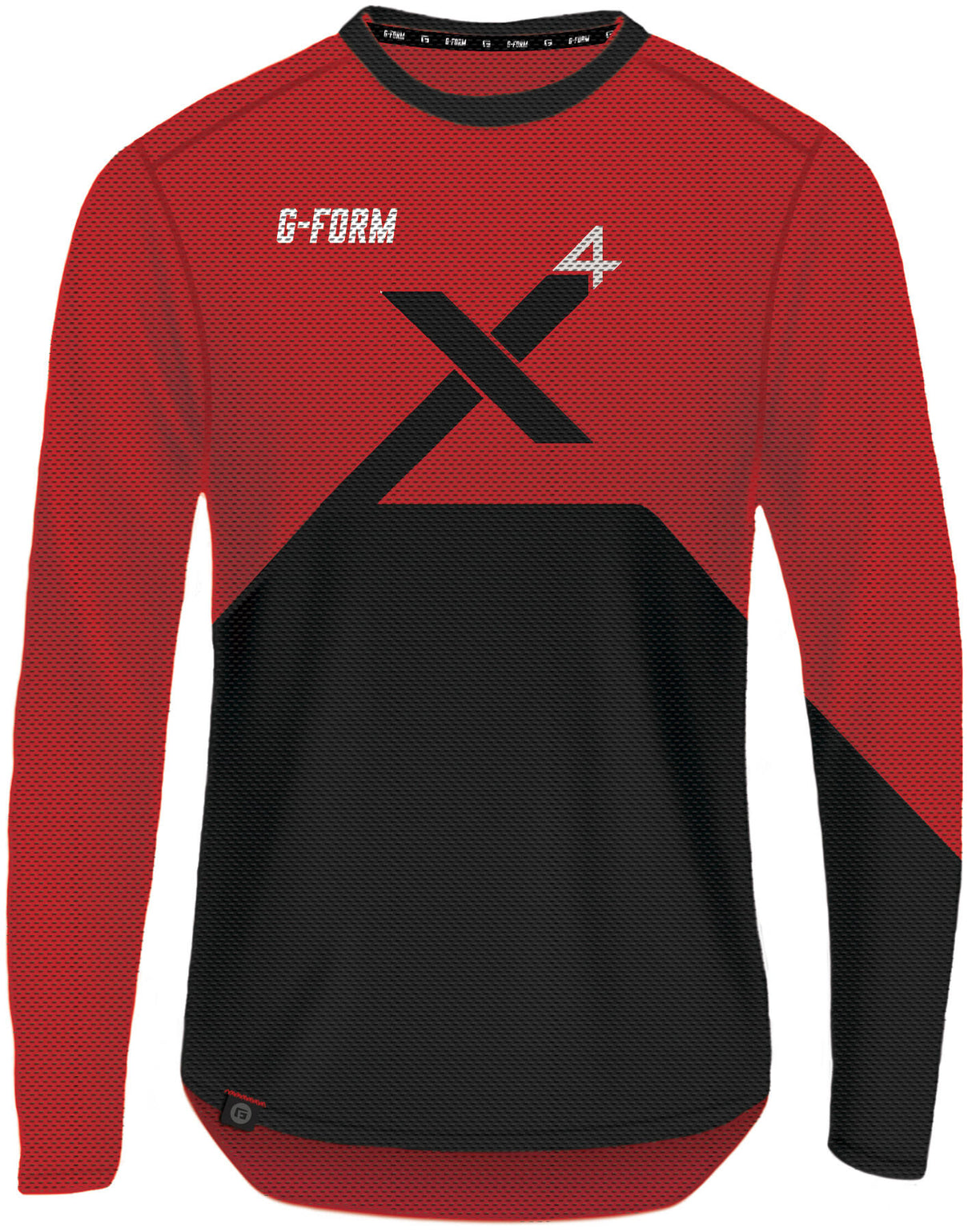 G-form longshirt pro-x4 longarm shirt pro x-4 size m red black