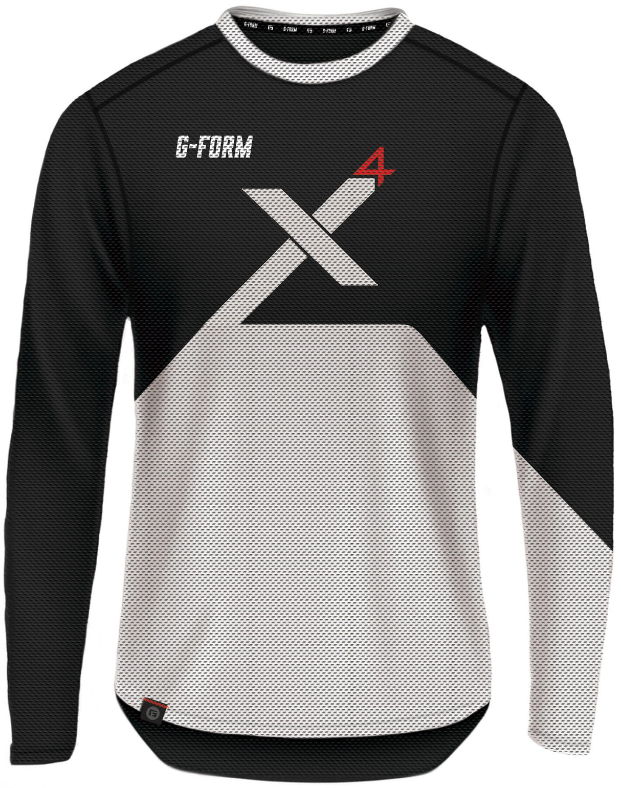 G-form longshirt pro-x4 longarm shirt pro x-4 size m bl white