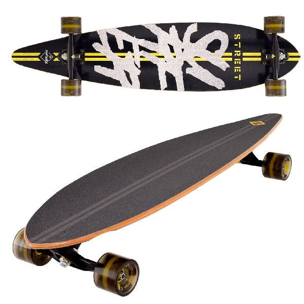 Street surfing pintail road line skateboard