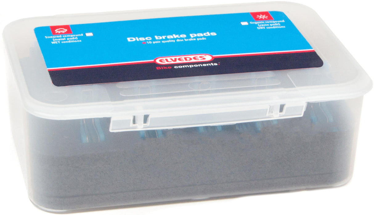 Elvedes schijfremblokken disc br.pad elvedes 10 pairs
