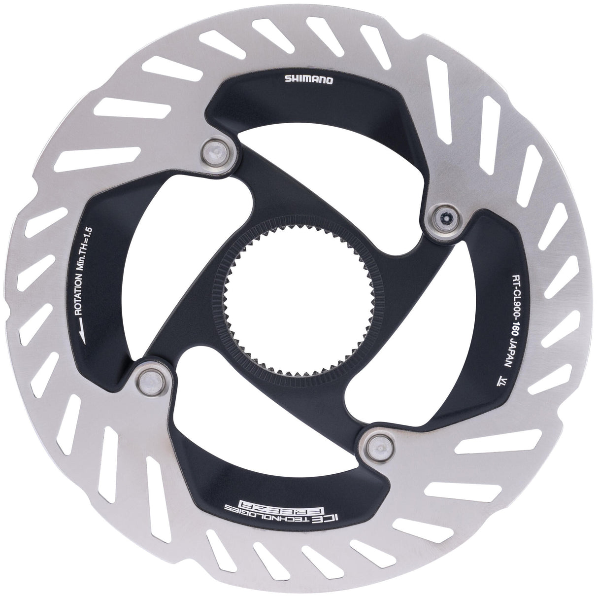 Shimano remschijf "rt-cl900". shim.brake rotors da 160mm cl cl900 ice int
