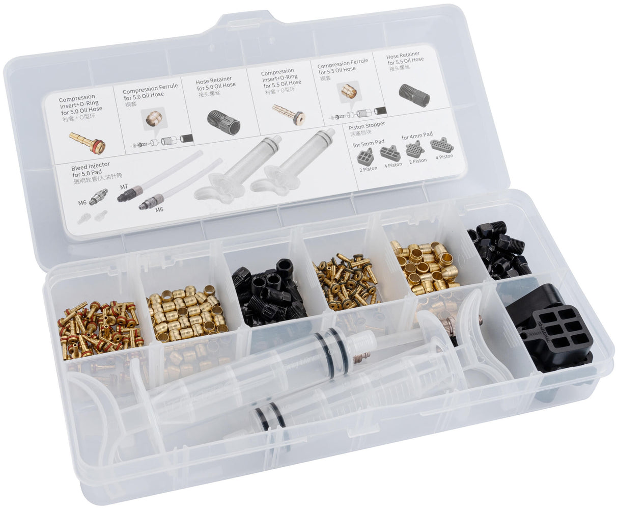 schijfrem service-kit voor 5.0 5.5 mm remleidingen