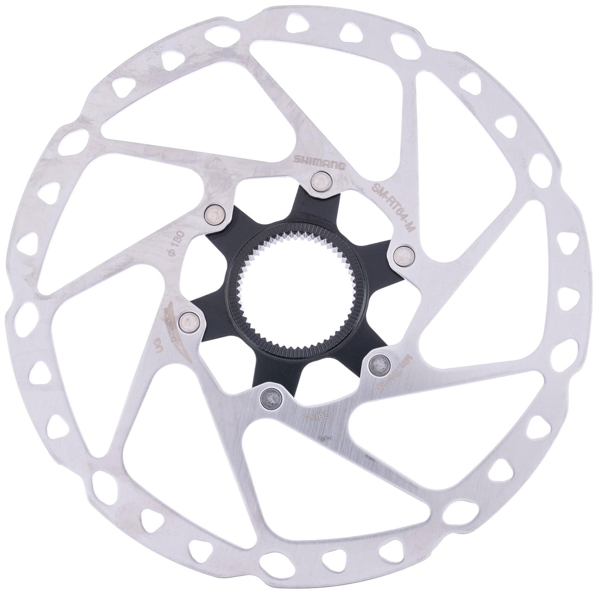 Shimano remschijf "deore sm-rt64" rotor shim.deore sm-rt64 180mm cl
