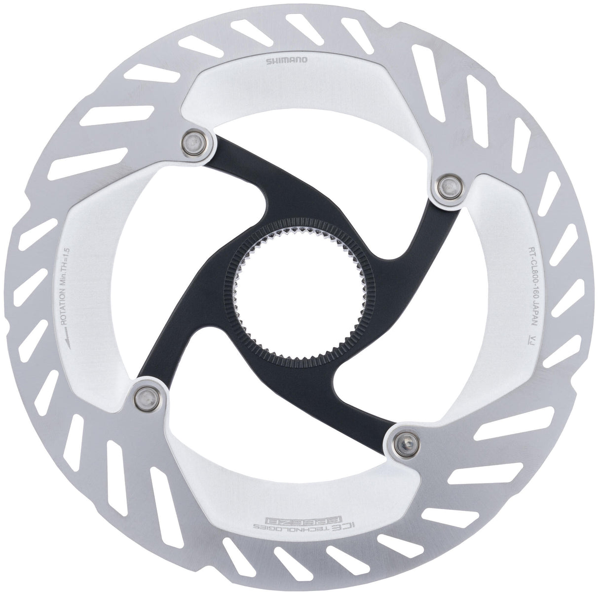 Shimano remschijf rt-cl800 . shim.brake rotors ultegra 140mm cl cl800 ice ext