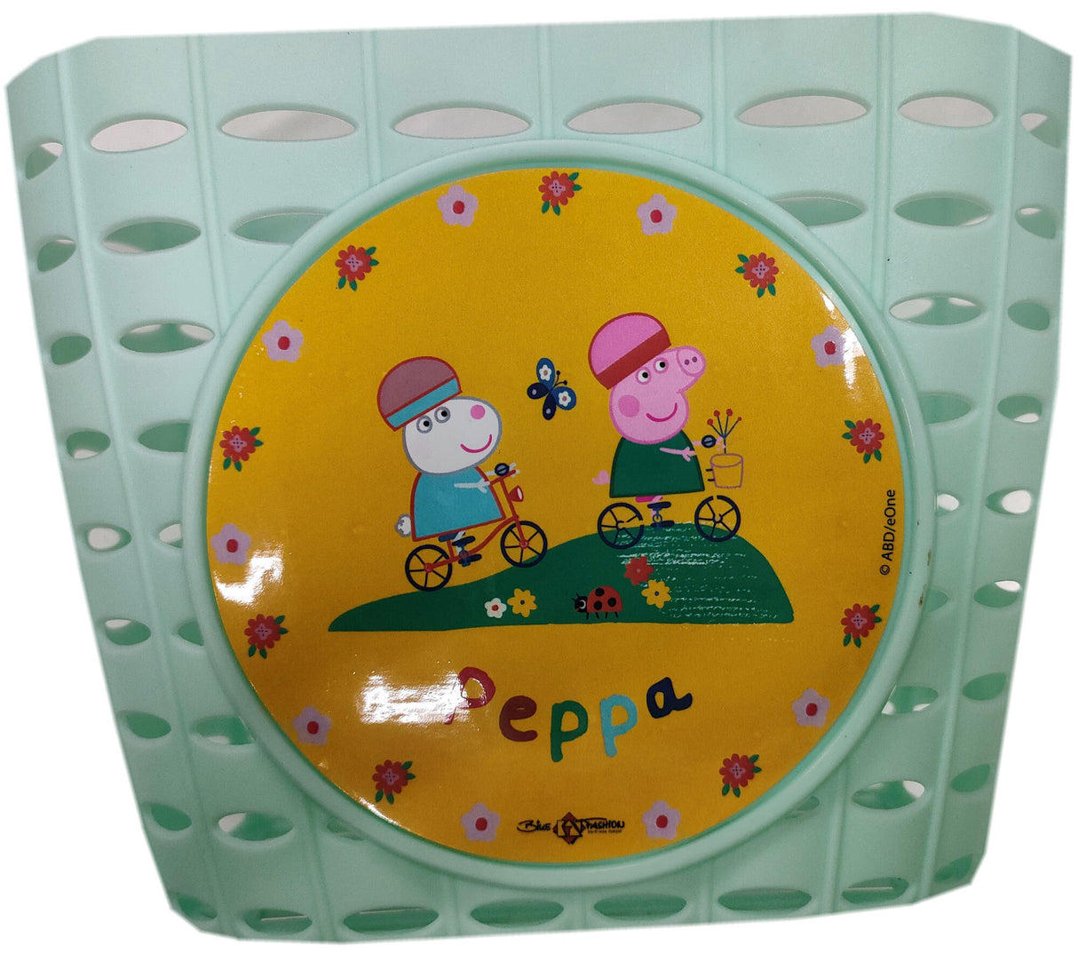 Bike fashion kindermand kids basket peppa pig