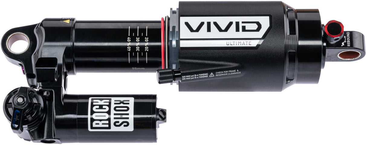 Rockshox schokdemper vivid ultimate rc2t rear shock rs vivid ult. rc2t 210 x 55mm