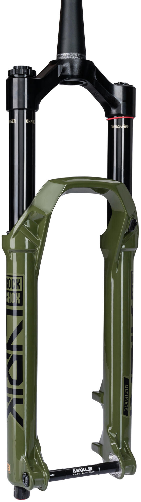 Rockshox verende voorvork lyrik ultieme rc2 27,5 boost sus.fork rs lyrik ult.rc2 27,5 boost 150mm groen