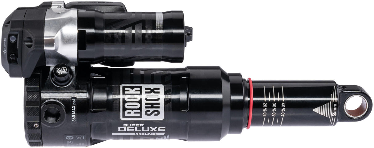 Rockshox schokdemper super deluxe ultimate flight attendant rear shock rs sup.del. ult.fa 185x55mm
