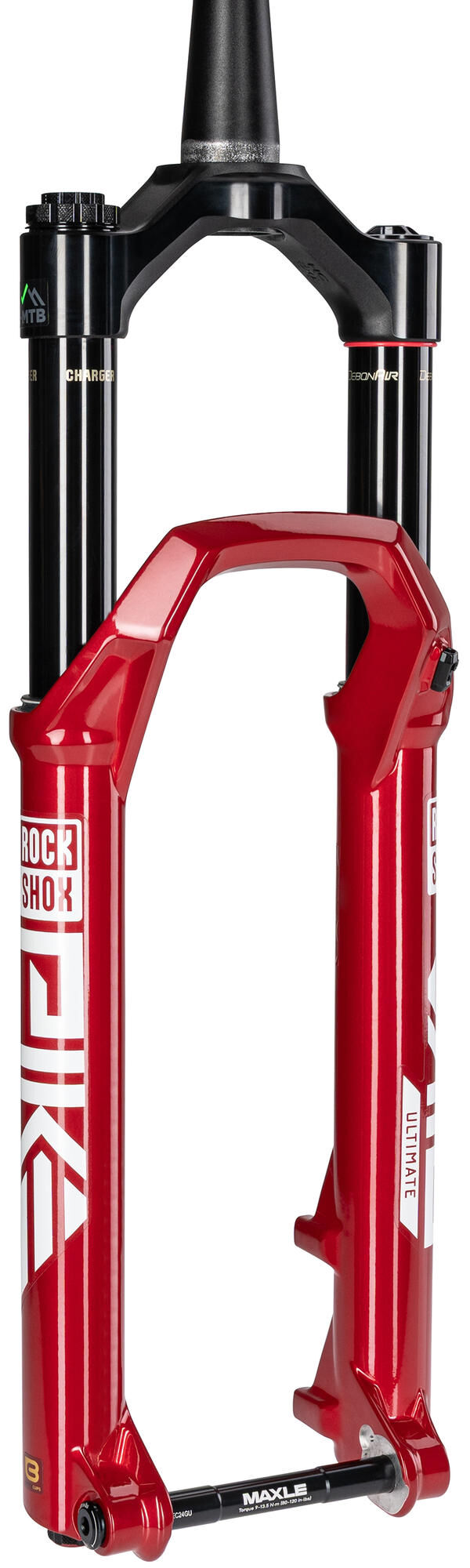 Rockshox verende voorvork pike ultimate rc2 27,5 + 29 sus.fork rs pike ult.rc2 27,5 boost red 140mm
