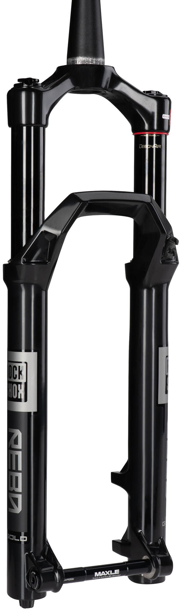 Rockshox verende voorvork reba gold isolator 3p 27,5 booster rs suspension fork reba g 27 130mm 3p rmt 44 black