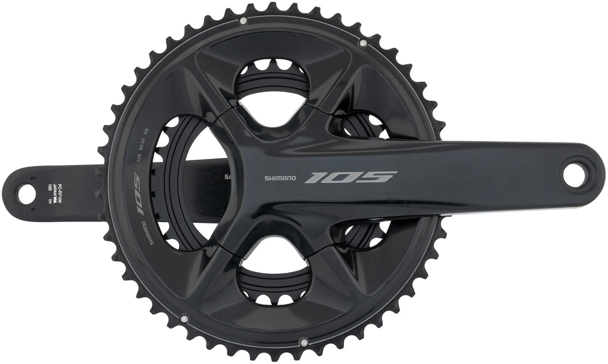 Shimano crankstel 105 fc-r7100 crankset shim.105 fc-r7100 34 50 165mm