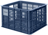 Basil fietskrat M - medium - 29.5 liter - blauw