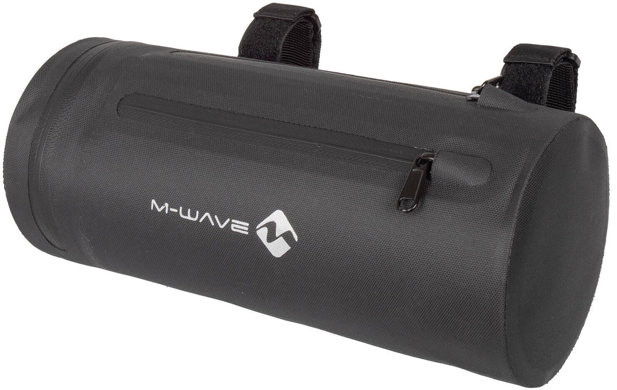 Messingschlager stuurtas m-wave rough ride ii 3 liter - zwart