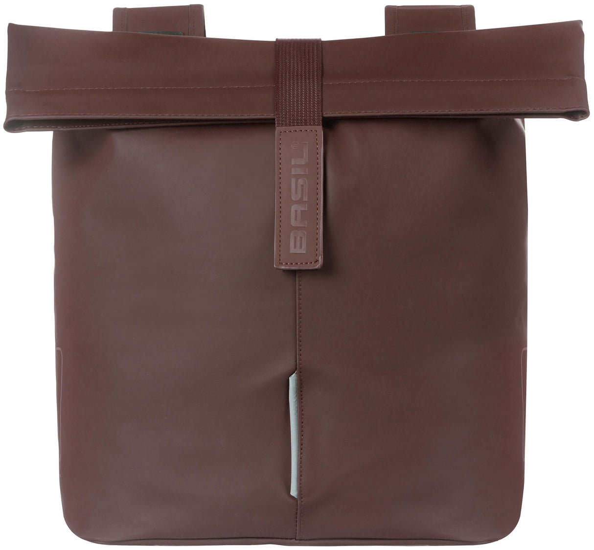 Basil Tas City Dubbel Vegan Leather | Roasted Brown