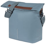 Basil City fietsshopper Vegan Leather 14-16L Graphite Blue