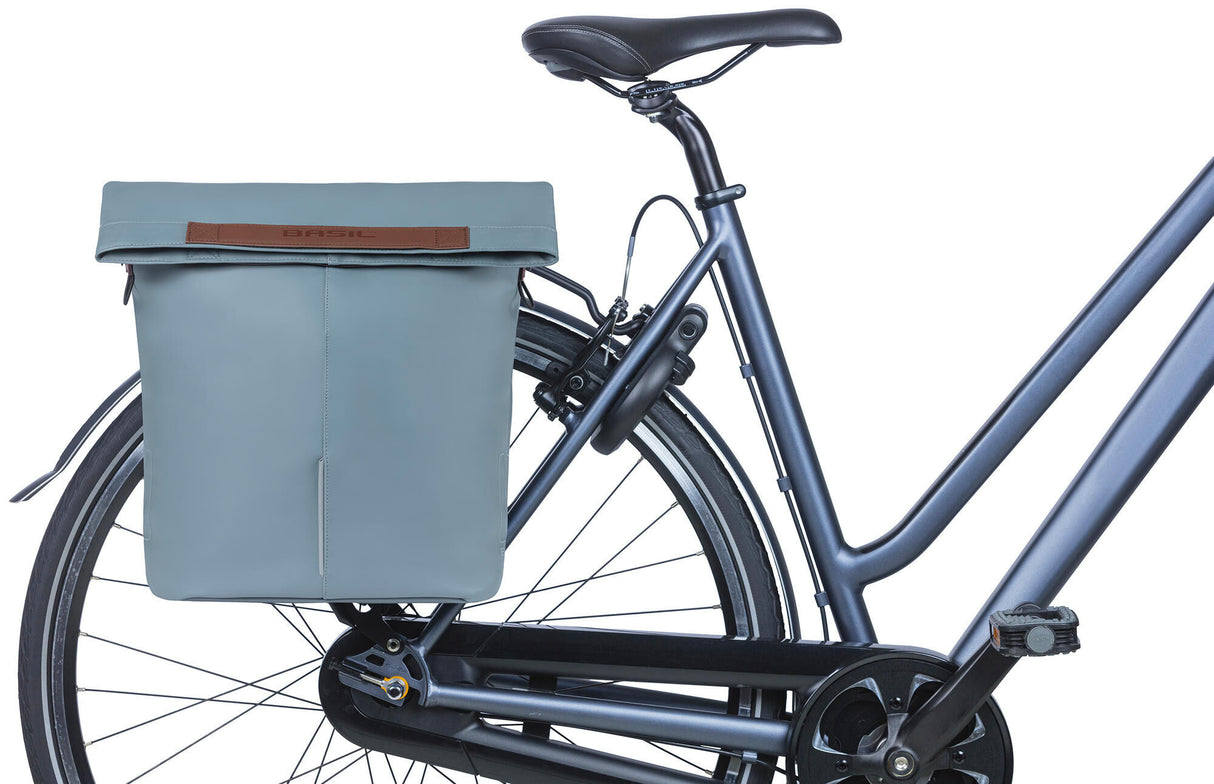 Basil pakaftas "city vegan leather" single bag basil city vegan leather blue