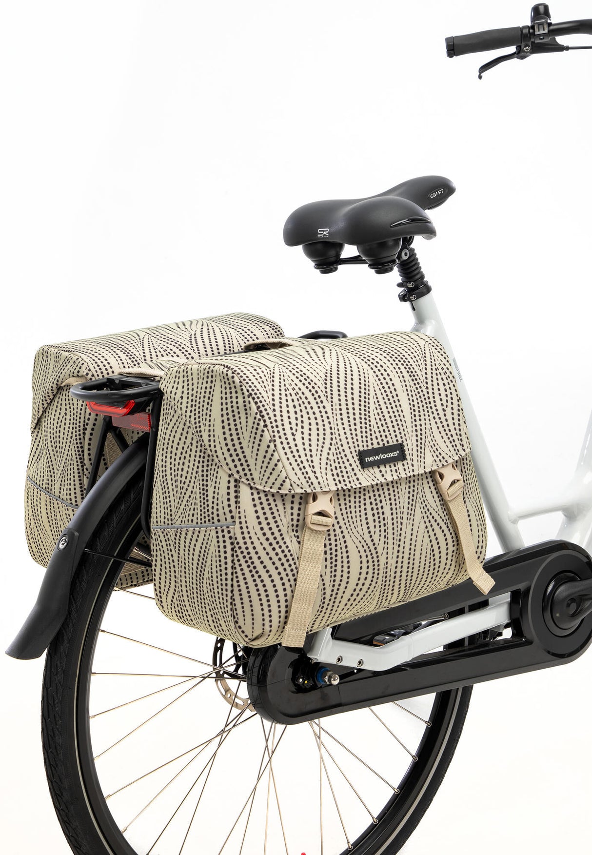 New looxs dubbele tas "alma joli double". double bag n.looxs alma joli doub.alma sand