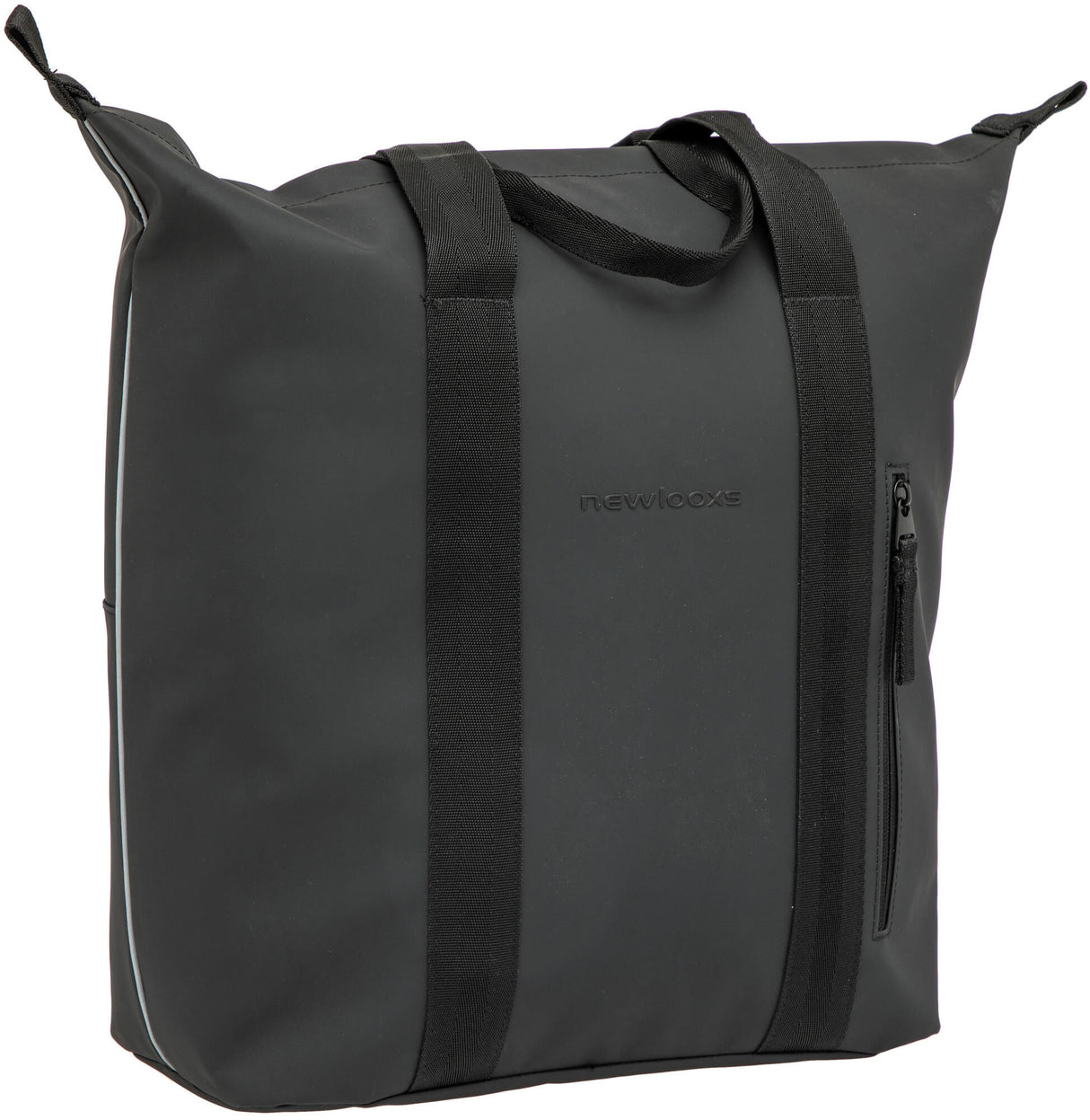 New Looxs zwarte boodschappentas 24L - polyester - zwart - haken