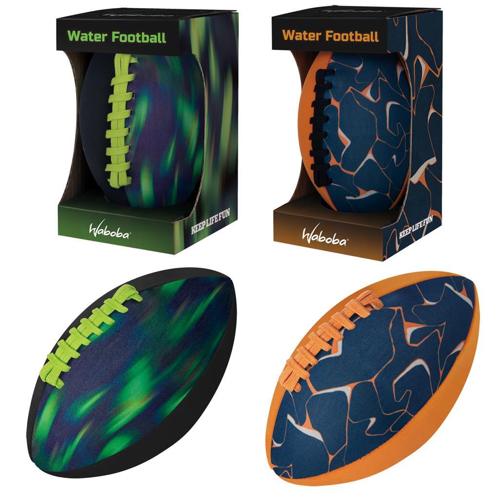 Waboba neopreen american football, waterfootball, oranje blauw