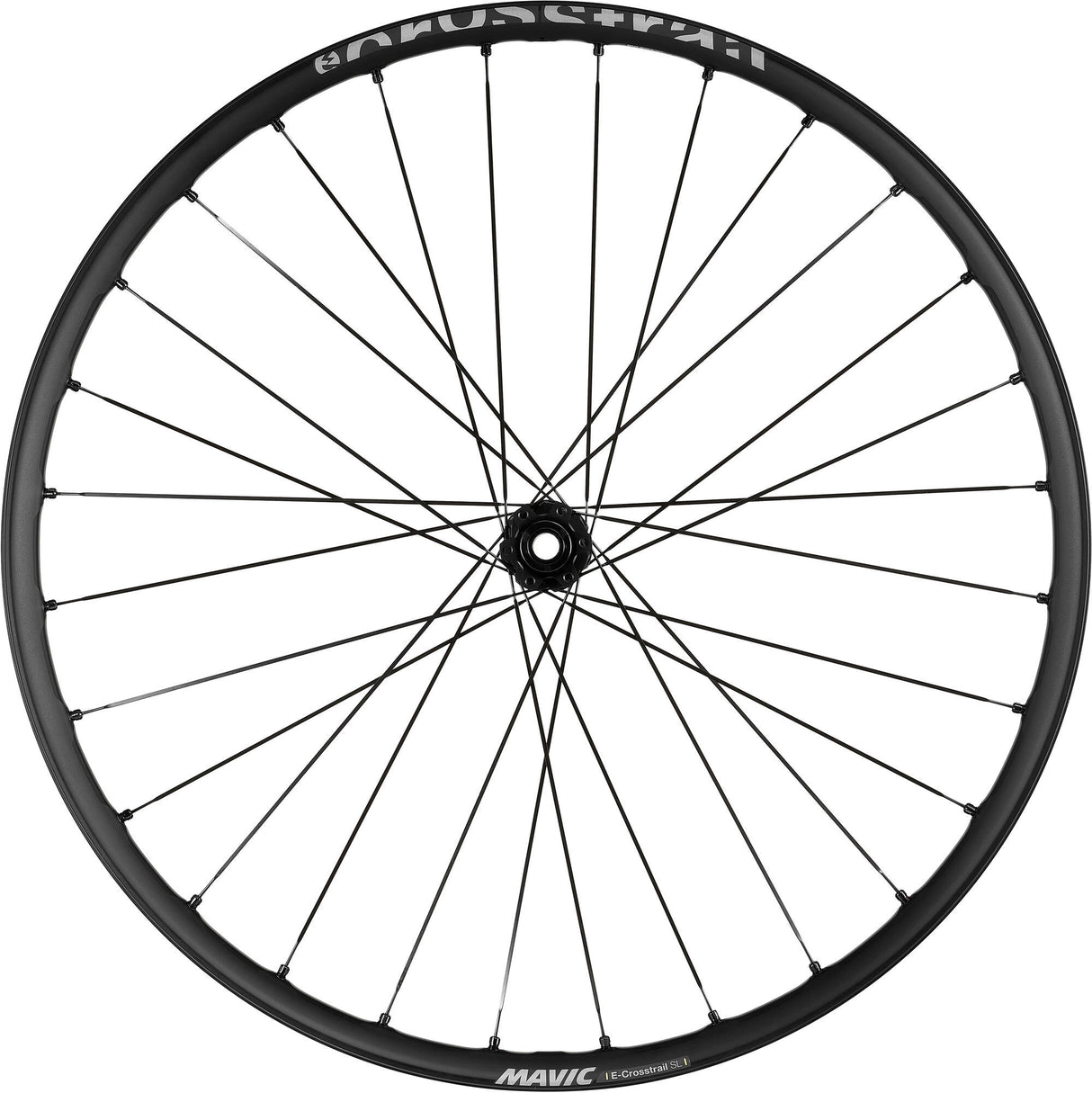 Mavic wiel e-crosstrail sl 27,5 wheel e-crosstrail sl 27,5 fr. 6h 15x110mm