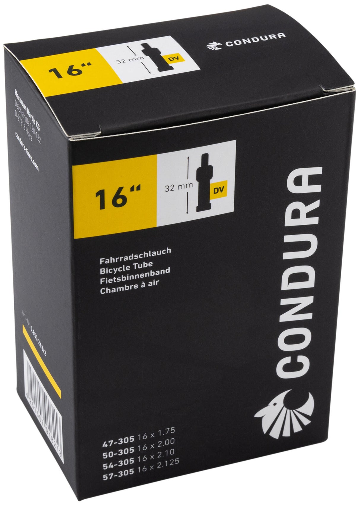 Condura binnenband - 16 tube 16 dv32 47 57-305